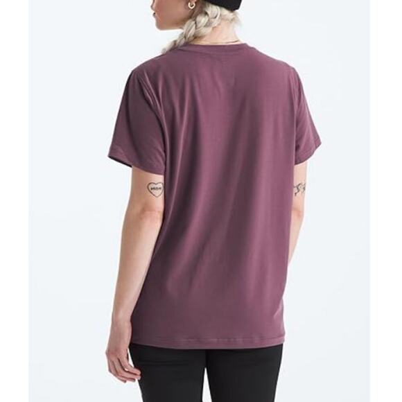 The North Face Women's Midnight Mauve Adventure Tee Size XL - Picture 2 of 7